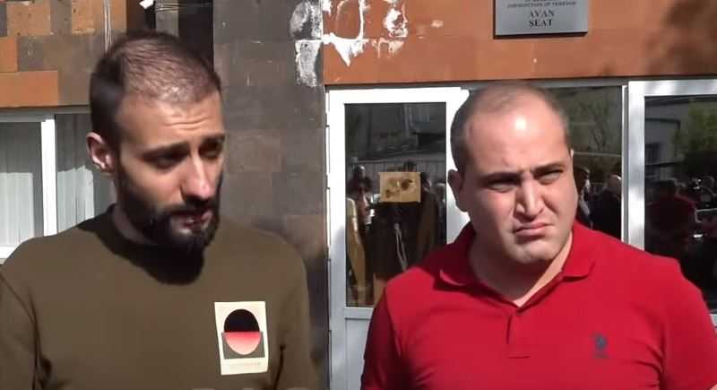 Նարեկ Սամսոնյանն ու Վազգեն Սաղաթելյան